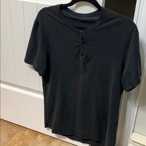 Black lululemon button shirt